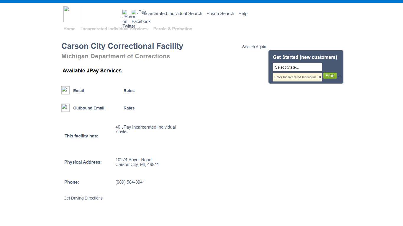 Carson City Correctional Facility