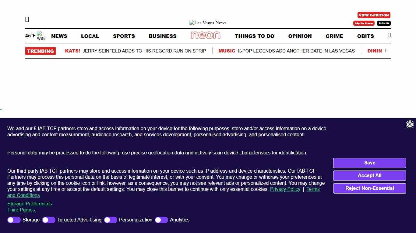 Two inmates die at Nevada prisons, officials say Nevada News Politics and Government